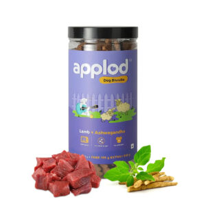 Applod Lamb & Ashwagandha Crunchy Dog Biscuits Applod